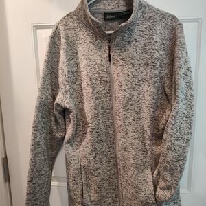 Stillwater Supply Co  Women's Gray Zip-Up Hoodie